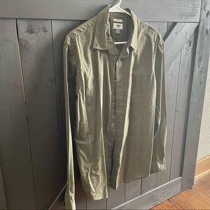 Men’s Old Navy Green Button Down - Size Large